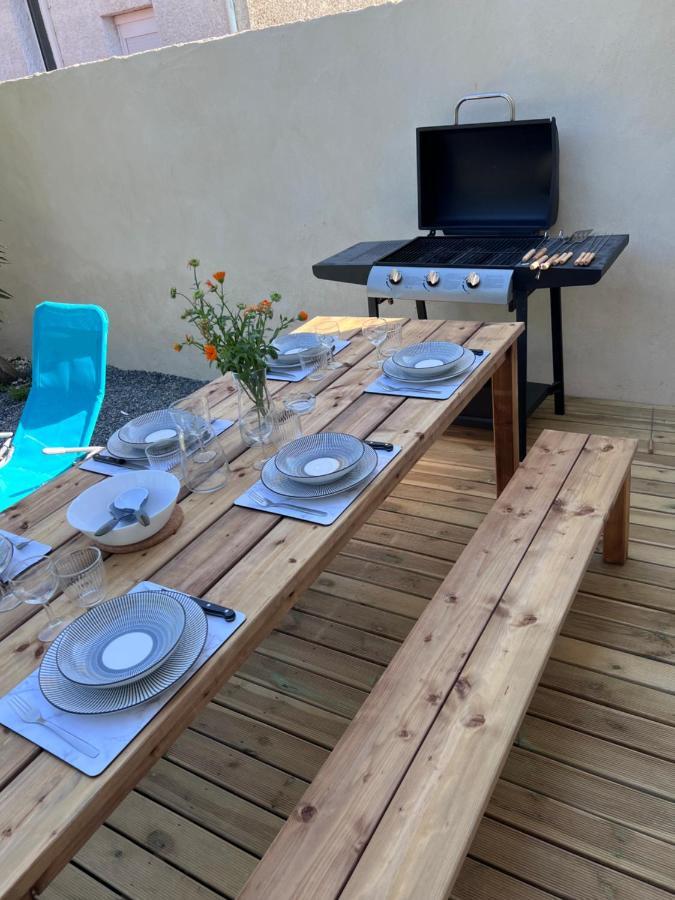Charmante Maison Climatisee Avec Piscine Au Calme A Carcassonne Exteriér fotografie